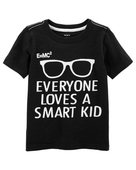 Smart Kid Slub Jersey Tee