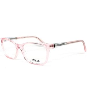 GUESS 时尚眼镜框热卖 淡粉色超可爱
