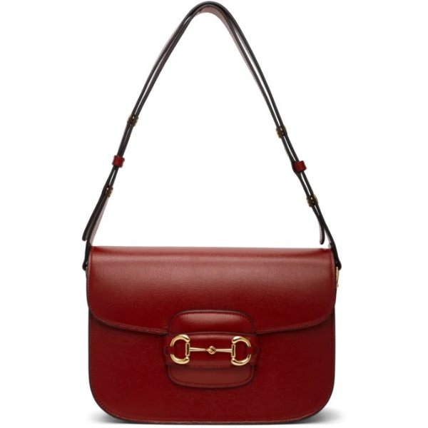 Red 'Gucci 1955' Horsebit Bag