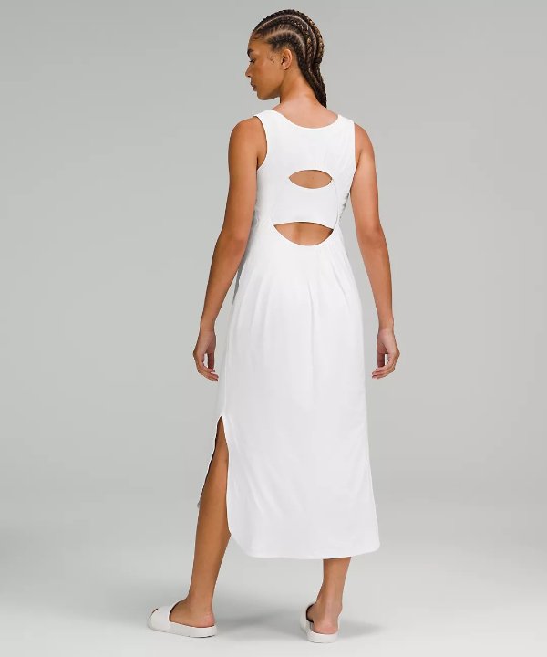 Pima Cotton Open-Back Midi Dress | Women's Dresses | lululemon