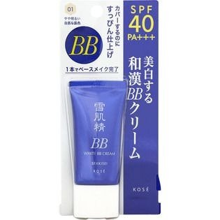 SEKKISEI White BB Cream 01 Light Natural Skin Tone 30g(Japan Import)