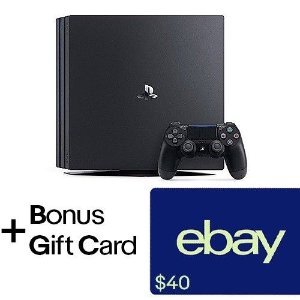 playstation 4 pro gift card