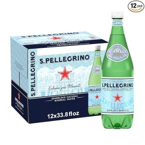 San Pellegrino圣培露意大利气泡矿泉水 1升装 12瓶