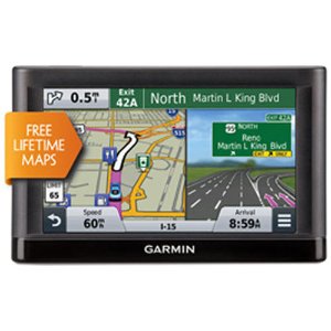 史低！佳明Garmin nuvi 55LM 5英寸车载GPS导航仪 附送终身免费地图更新