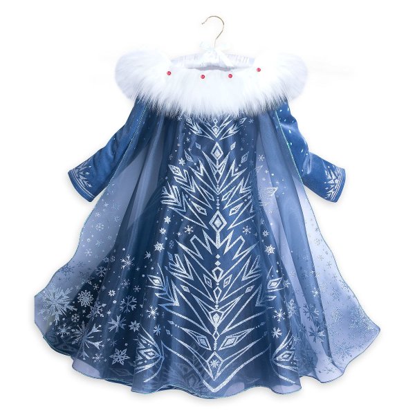 Elsa Deluxe Costume for Kids - Olaf's Frozen Adventure
