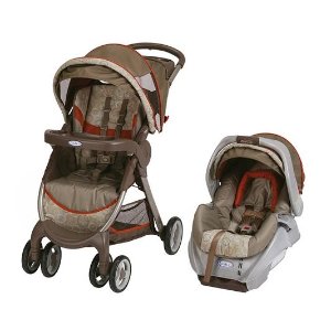 Graco FastAction Fold Classic Connect Travel System - Forecaster