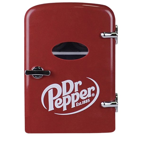 Walmart Dr Pepper图案便携迷你小冰箱