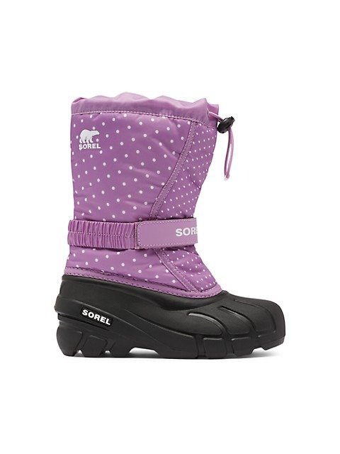 Girl's Flurry Print Violet Haze Boots