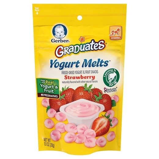 草莓酸奶溶豆- 1oz