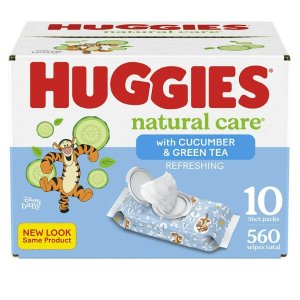 Huggies Natural Care Refreshing Baby Diaper Wipes