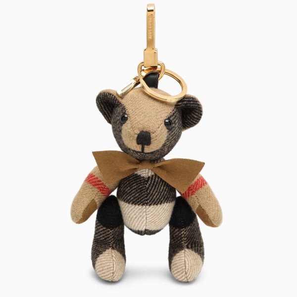 Thomas bear charm with cashmere bow tie