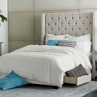 Closeout! Monroe Storage Upholstered Queen Bed, Created for Macy's
