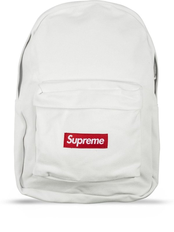 logo canvas backpack