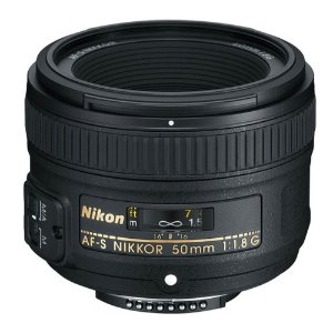 Nikon AF-S NIKKOR 50mm f/1.8G Lens for SLR Digital Camera