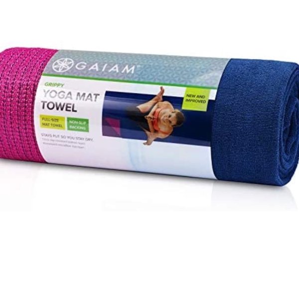 Amazon Gaiam 瑜伽毯好价速收 24" x 68"