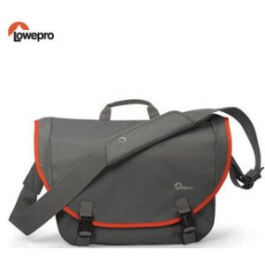 Lowepro Passport Messenger Shoulder Bag for Compact DSLR or CSC Cameras, Gray
