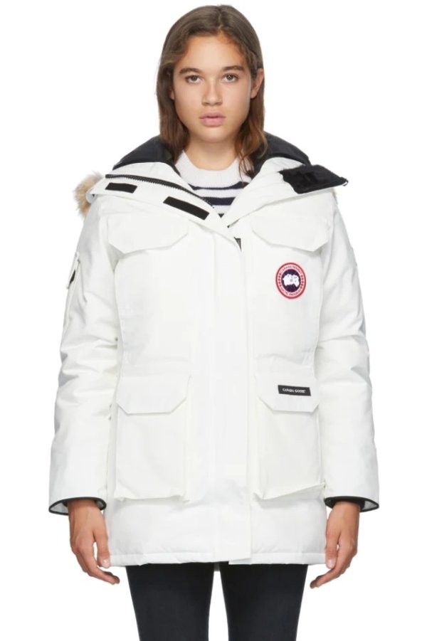 White Down Expedition Parka