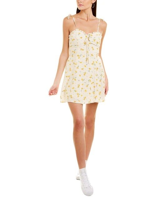Dress Forum Sunshine Tie-Shoulder Mini Dress
