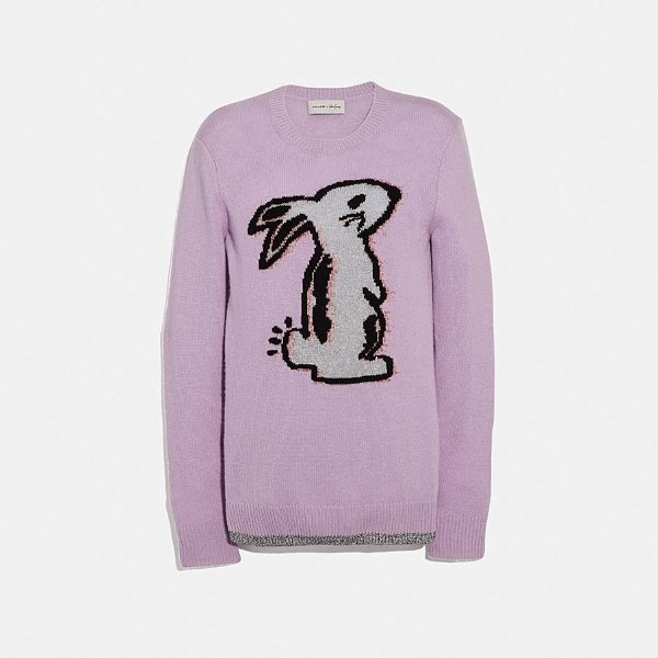 Selena Bunny Intarsia Sweater