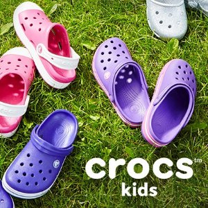 超后一天：Crocs官网 全站童鞋低至3.3折+额外7.5折大促