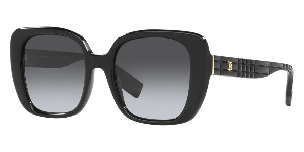 women's be4371-3001t3 helena 52mm black sunglasses