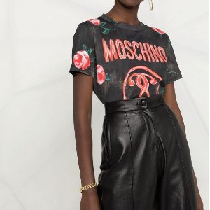 New Arrivals: Moschino SS21 Painted Roses New Arrivals