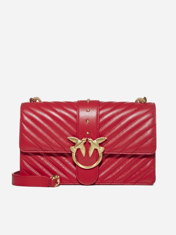 Love Classic Icon V quilted leather bag