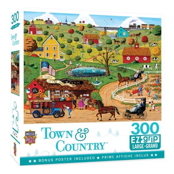 Town & Country Share in the Harvest - Large 300 Piece EZGrip Jigsaw Puzzle