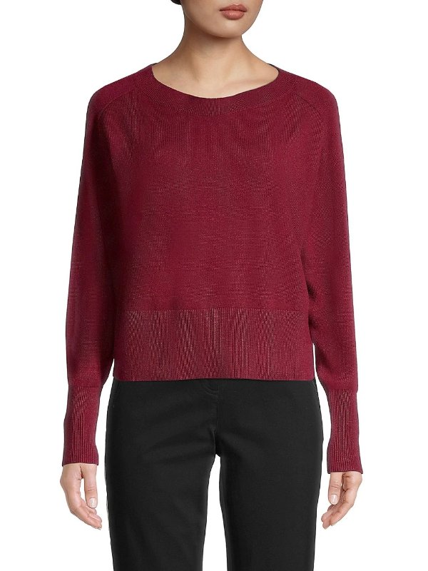 Relaxed Boatneck Cashmere Sweater