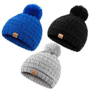 REDESS 婴幼儿冬季针织保暖帽3件套