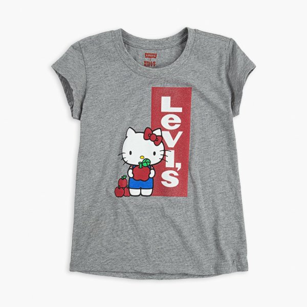 Big Girls Levi's® x Hello Kitty Red Tab Tee Shirt