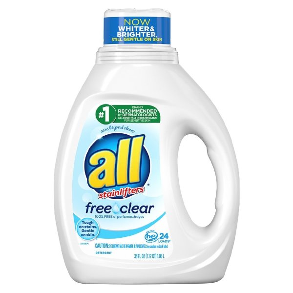 Liquid Laundry Detergent Free Clear