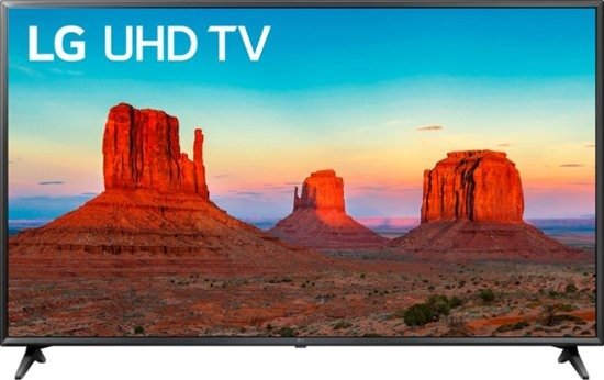 - 65" Class - LED - UK6090PUA Series - 2160p - Smart - 4K UHD TV with HDRIncluded Free