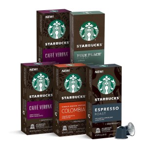 Starbucks by Nespresso 咖啡胶囊 5口味综合装 50颗装
