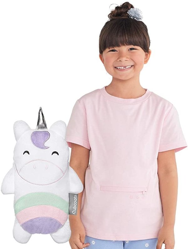 Uki The Unicorn 2-in-1 Transforming Tee T-Shirt and Soft Plushie