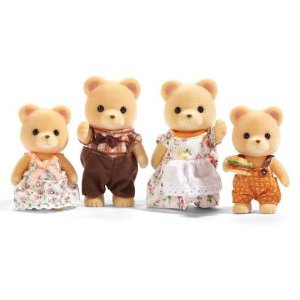 Calico Critters Cuddle Bear Family Doll