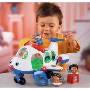 Fisher-Price Little People 声光飞机玩具