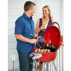 Char-Broil TRU Infrared Patio Bistro Electric Grill, Red