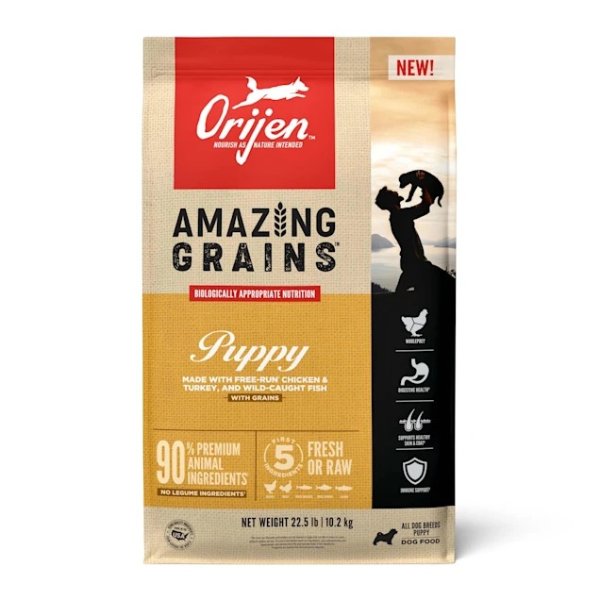 Amazing Grains 高蛋白幼犬粮 22.5 lbs