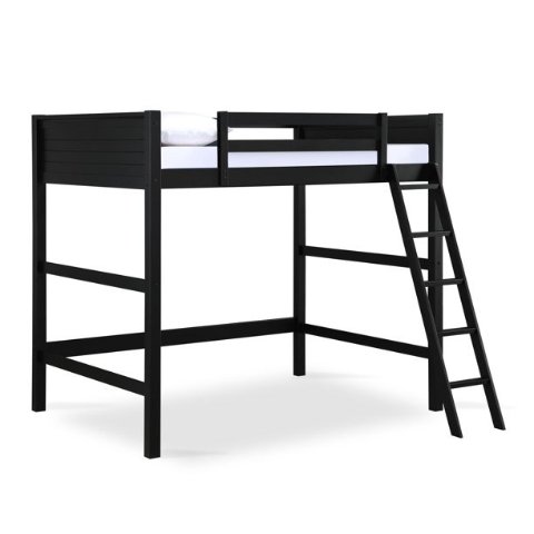 Your Zone Kids Wooden Loft Bed With, Your Zone Twin Wood Loft Bed