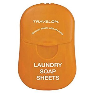 Travelon Laundry Soap Sheets, 50-Count
