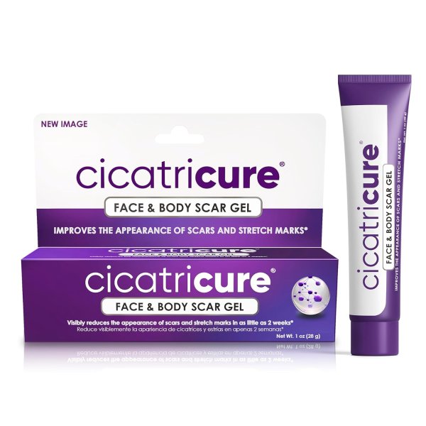Cicatricure Face & Body Scar Gel, Scar Treatment for Old & New Scars
