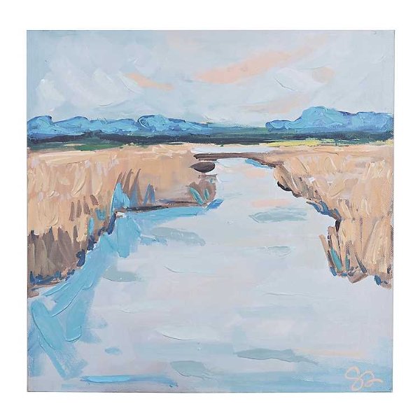 River Basin Canvas Art Print