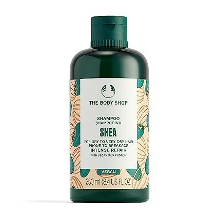 Shea Intense Repair Shampoo - Intense Repair For Dry Hair - With Vegan Silk Protein - Vegan - 8.4 Fl Oz