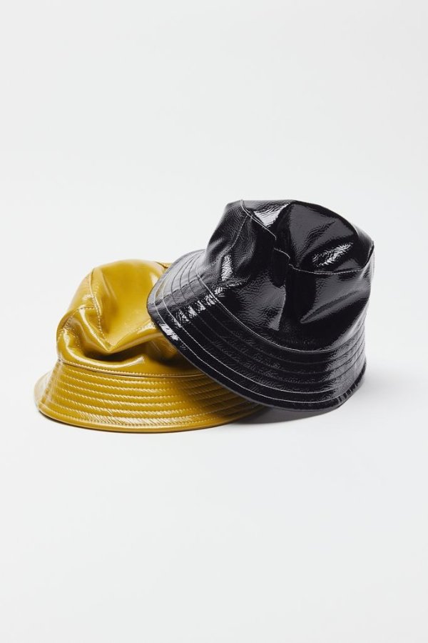 UO Patent Bucket Hat