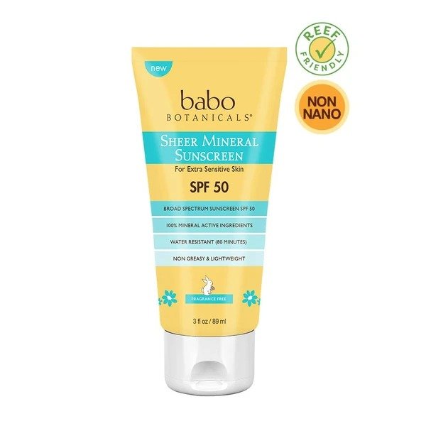 NEW! Sheer Mineral Sunscreen Lotion, SPF 50