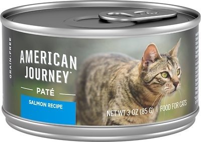 Pate Salmon Recipe Grain-Free Canned Cat Food, 3-oz, case of 24 - Chewy.com