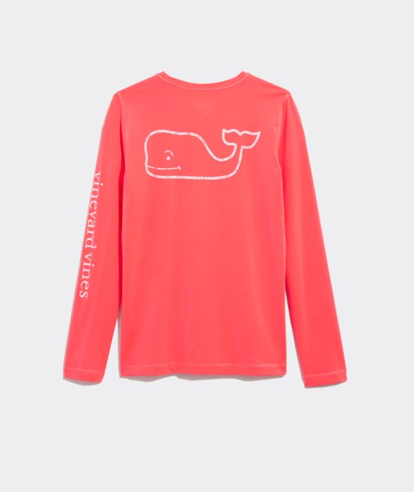 Long-Sleeve Whale Swim Shirt