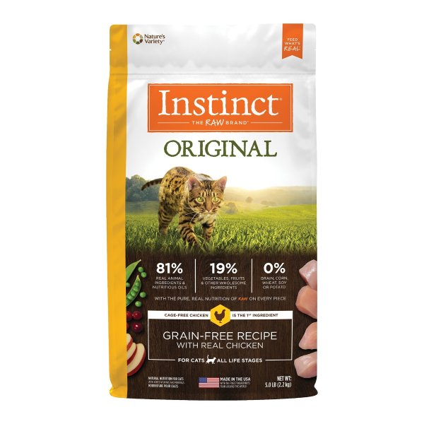Nature's Variety® Instinct® Original Cat Food - Natural, Grain Free, Chicken