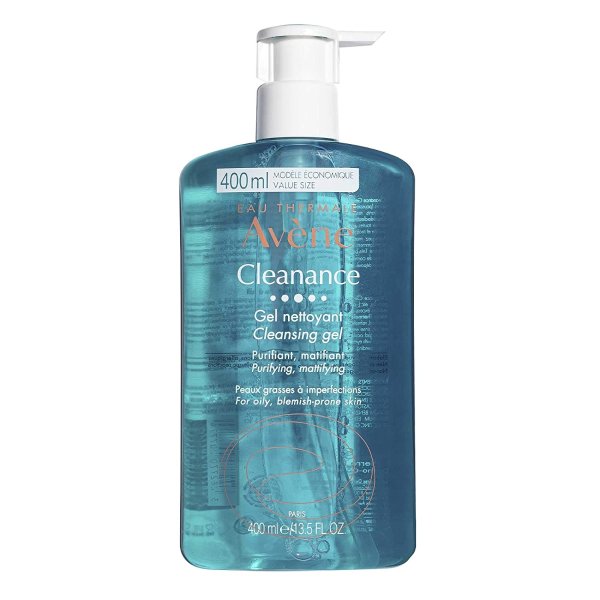 Cleanance Cleansing Gel Soap Free Cleanser for Acne Prone, Oily, Face & Body